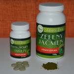 Zelený jačmen - tabletky alebo prášok
